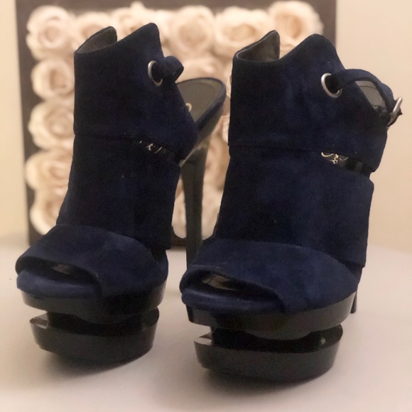 Jessica Simpson Shoes - Jessica Simpson Cat Platform Heels Sapphire
